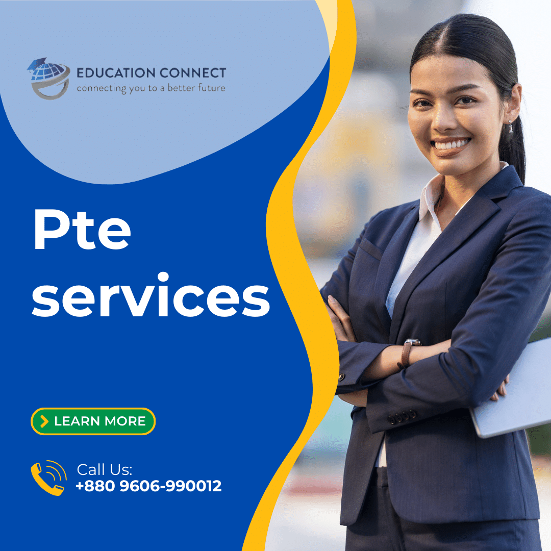 PTE Services: Comprehensive PTE training materials and guidance From pte exam center in dhaka.
